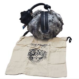 Ed Hardy Pep Rally Whitney Wristlet Handbag